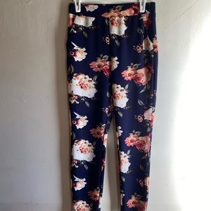 Shein floral pants/leggings.